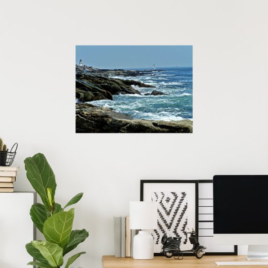 Gone Fishing Poster (Heimbüro)