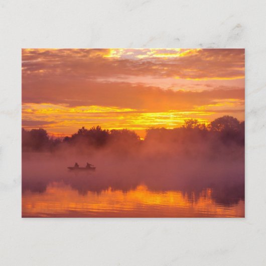 Gone Fishing Postkarte (Vorderseite)