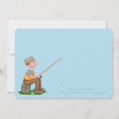 Gone Fishing Retirement-Party Einladungen (Rückseite)