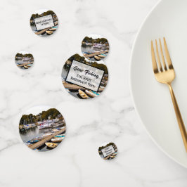 Gone Fishing Retirement Party Konfetti