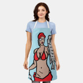 Gone Fishing Schürze (Getragen)