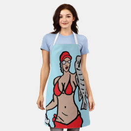 Gone Fishing Schürze