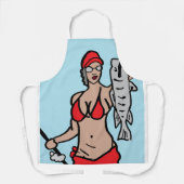 Gone Fishing Schürze (Vorderseite)