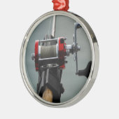 Gone Fishing Silbernes Ornament (Links)
