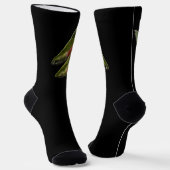 Gone Fishing Socks Coho Salmon Art Socks Socken (Gewinkelt)