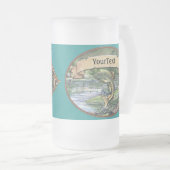 Gone Fishing - SRF Mattglas Bierglas (VorderseiteRechts)