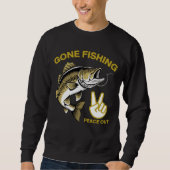 Gone Fishing Sweatshirt (Vorderseite)