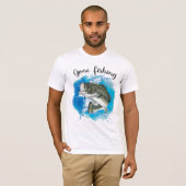 Gone Fishing T - Shirt (Vorne ganz)