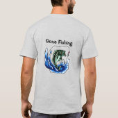Gone Fishing T-Shirt (Rückseite)