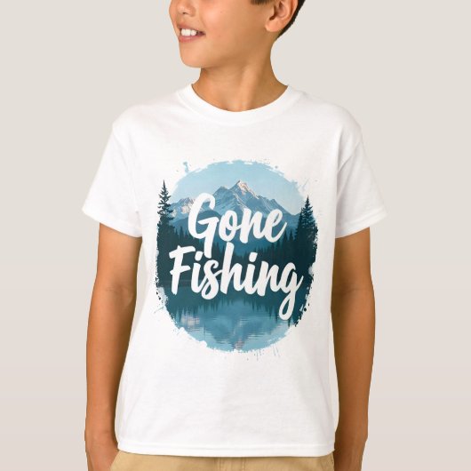 Gone Fishing T-Shirt (Vorderseite)