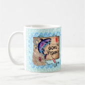 Gone Fishing Tasse (Links)
