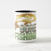 Gone Fishing Tasse (Zentrum)