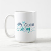 Gone Fishing Tasse (Links)