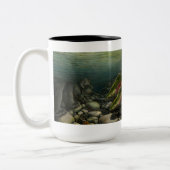 Gone Fishing Tasse Coho Lmon w Bären Cup (Links)