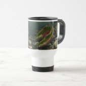 Gone Fishing Travel Mug Personalisierte Fischgesch Reisebecher (VorderseiteRechts)