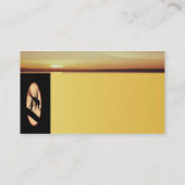 Gone Fishing Visitenkarte (Rückseite)