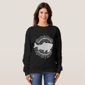 Gone Fishing White Sweatshirt (Vorne ganz)