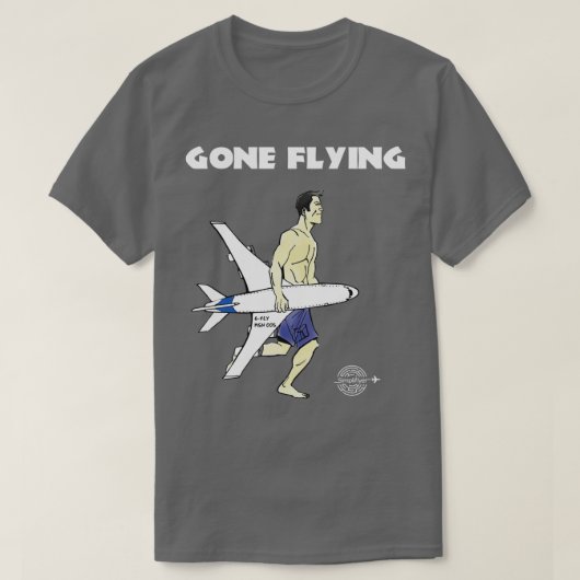 GONE FLYING T-Shirt (Design vorne)