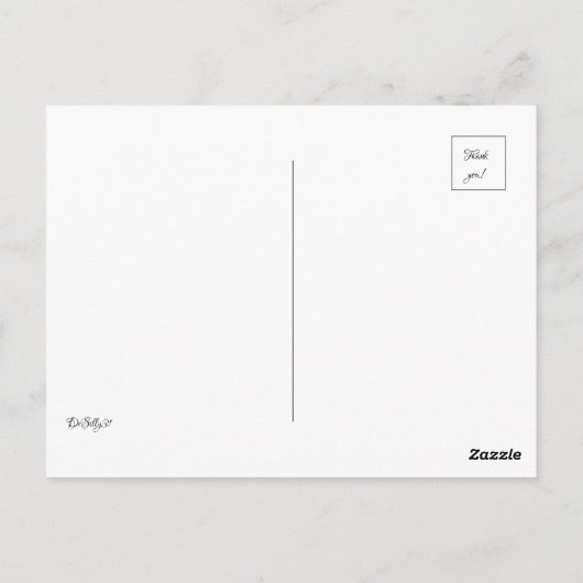 Gone Get Yea! Postkarte (Rückseite)