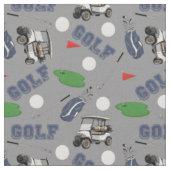 Gone Golfing on Gray Stoff (Nahaufnahme)