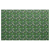 Gone Golfing on Hunter Green Stoff (Fat Quarter (45,7 x 55,9 cm))