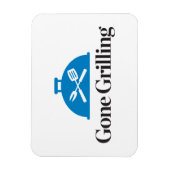 Gone Grilling Magnet (Vertikal)