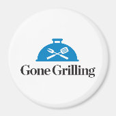 Gone Grilling Magnet (Vorne)