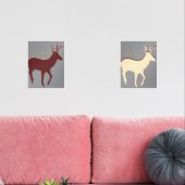 Gone Huntin' Wildtiere Bilderwand Sets (Wohnzimmer)