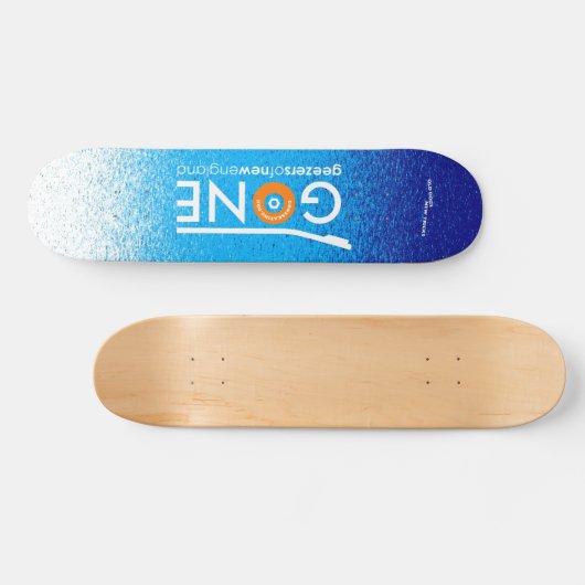 GONE Logo Cruiser Skateboard (Horizontal)