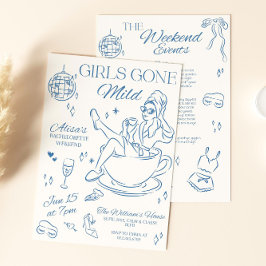 Gone Mild Bachelorette Einladung Slumbe