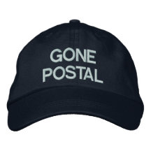 Gone Postal bestickter Hut