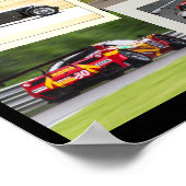 Gone Racing Poster (Ecke)