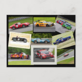 Gone Racing Postkarte (Vorderseite)