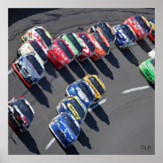 Gone Racing Prints Poster (Vorne)