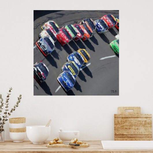 Gone Racing Prints Poster (Küche)