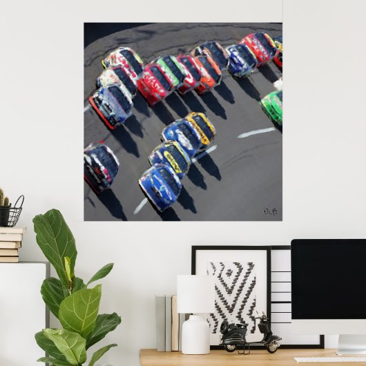 Gone Racing Prints Poster (Heimbüro)