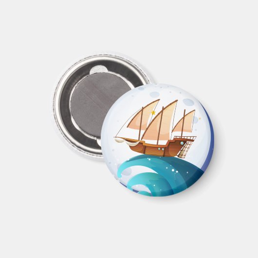Gone Sailing Magnet (Vorderseite/Rückseite)