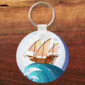 Gone Sailing Schlüsselanhänger (Vorderseite)