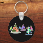 Gone Sailing Schlüsselanhänger (Vorderseite)