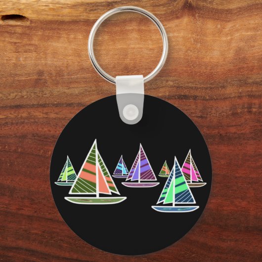 Gone Sailing Schlüsselanhänger (Vorderseite)