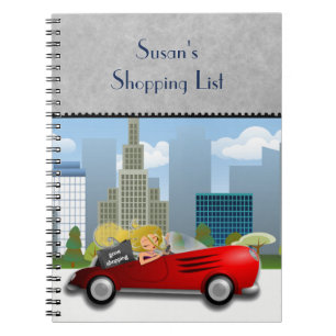 Gone Shopping Journal-Notebook Notizblock