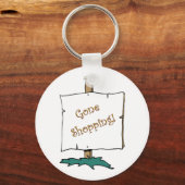 Gone Shopping Schlüsselanhänger (Vorderseite)