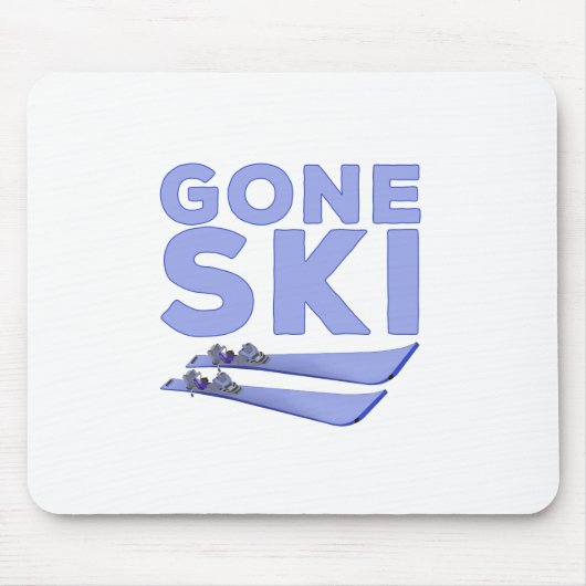 Gone Ski Mousepad (Vorne)