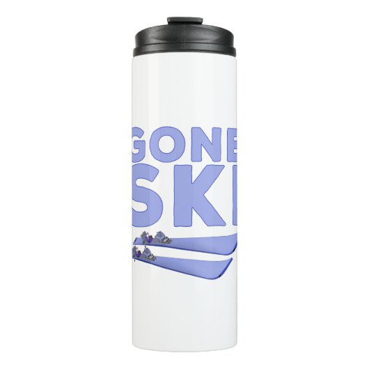 Gone Ski Thermosbecher (Vorderseite)