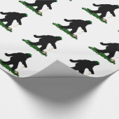 Gone Squatchin' am St. Patrick's Day Geschenkpapier (Ecke)