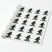 Gone Squatchin' am St. Patrick's Day Geschenkpapier (Ungerollt)