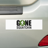Gone Squatchin Autoaufkleber (Auf Auto)