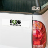 Gone Squatchin Autoaufkleber (Auf Lkw)