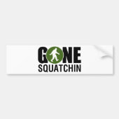 Gone Squatchin Autoaufkleber (Vorne)