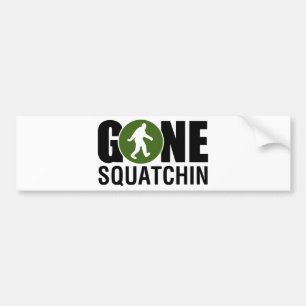 Gone Squatchin Autoaufkleber